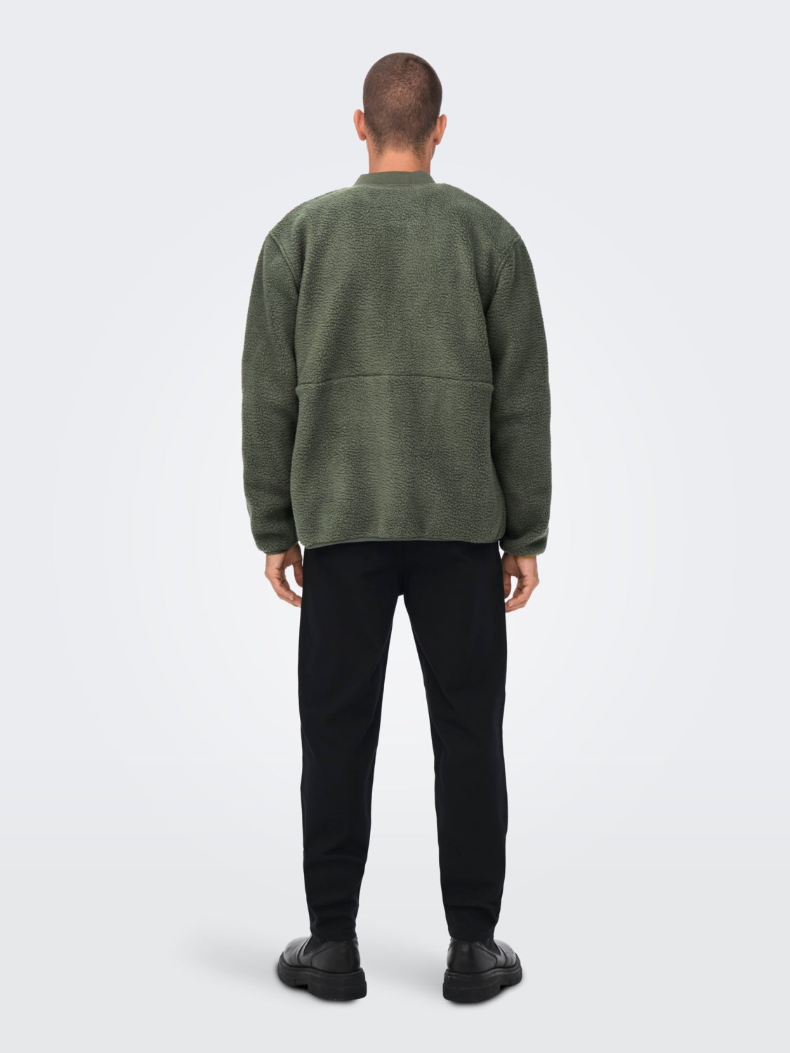 Reversible Fleece Bomber Jacket