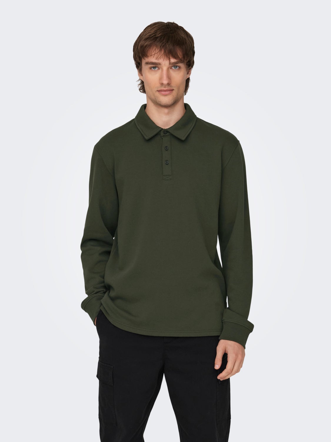 Polo sweatshirt
