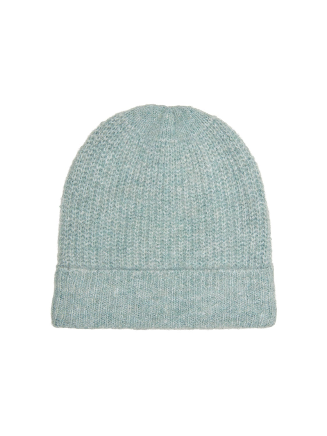 Knitted rib beanie