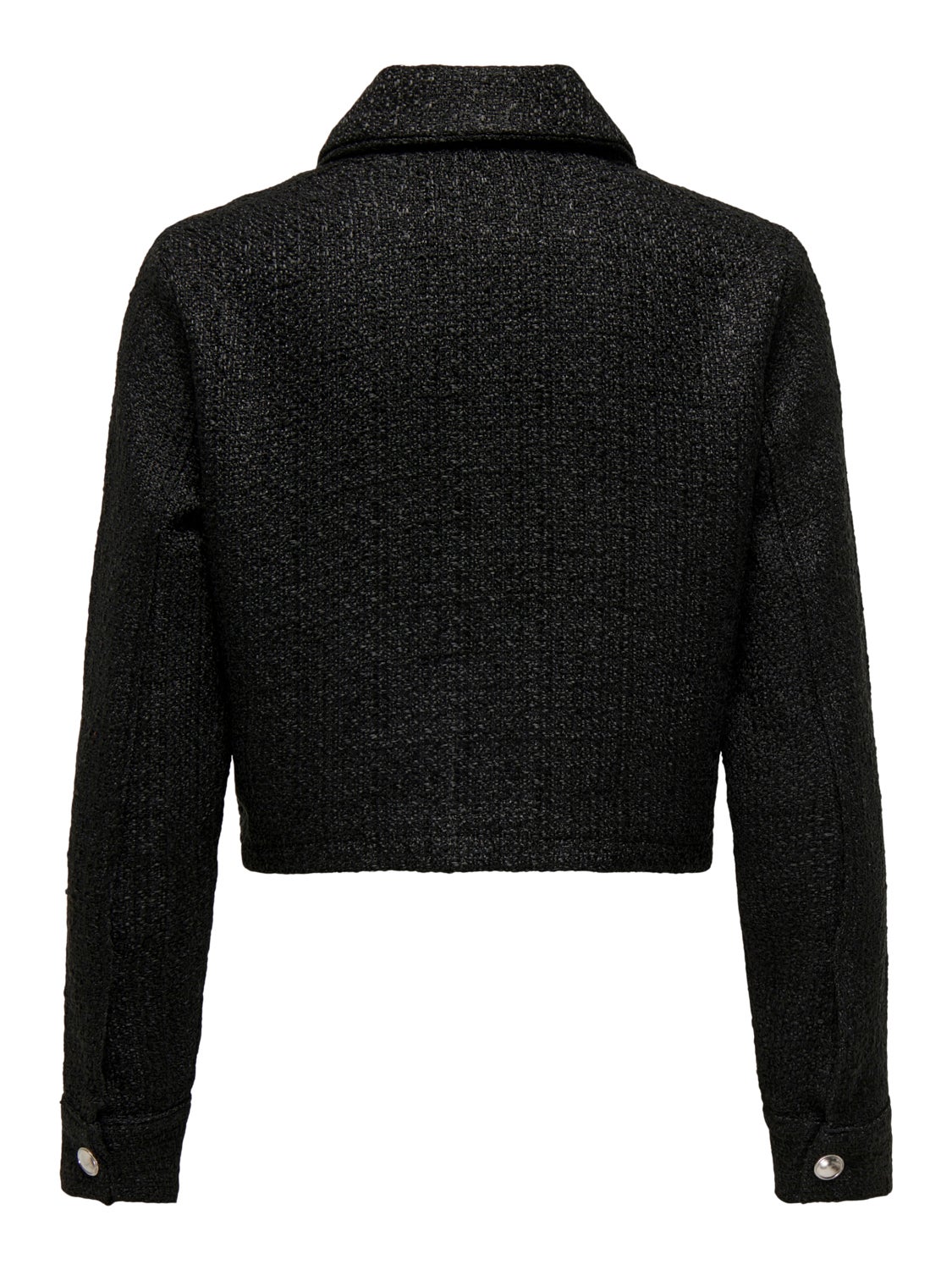 Short jacket with buttons