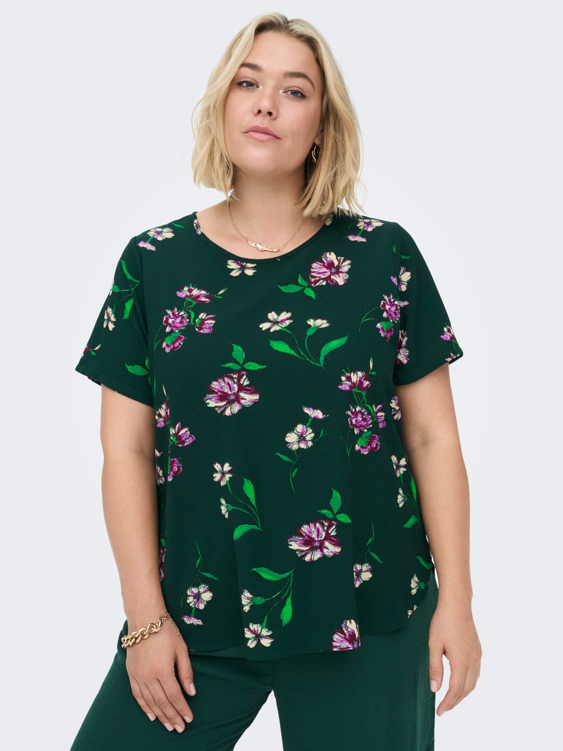 Curvy short sleeve Top