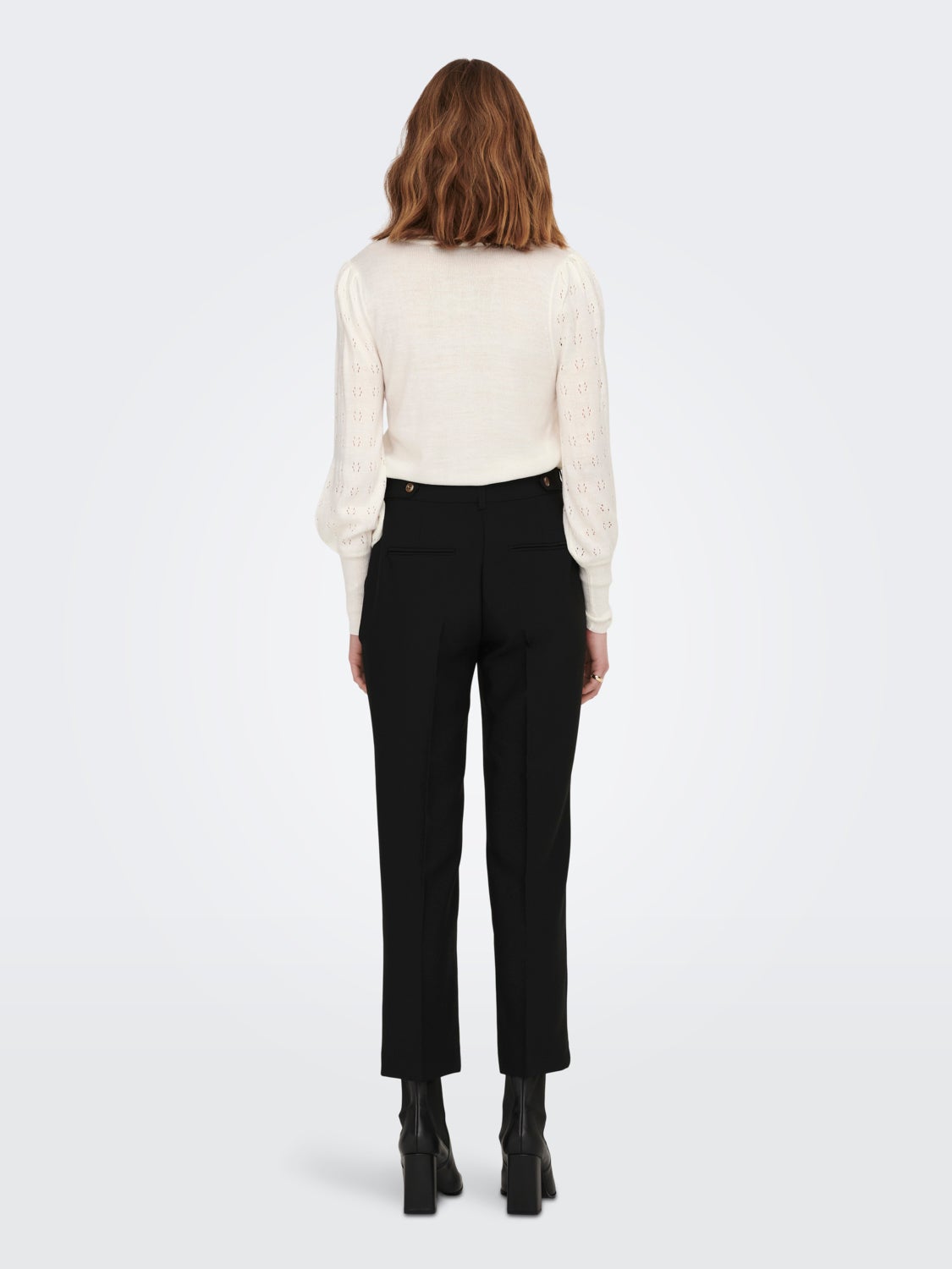 High Waisted Cigarette Pants