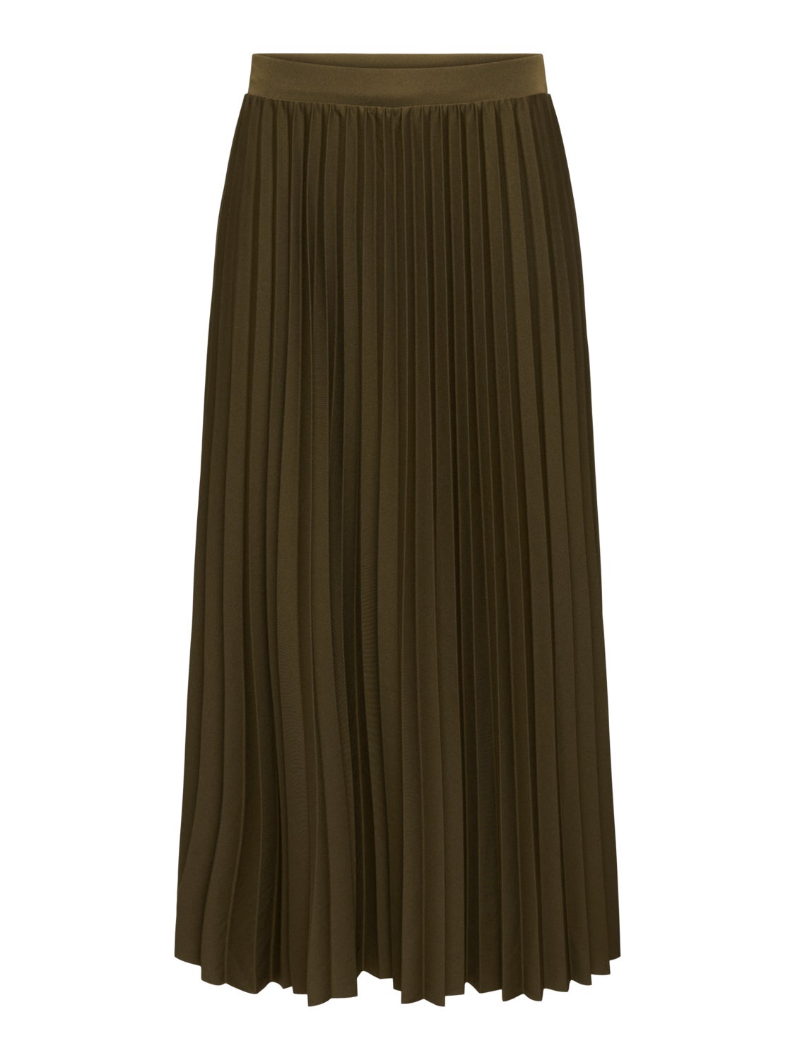 Pleated maxi skirt