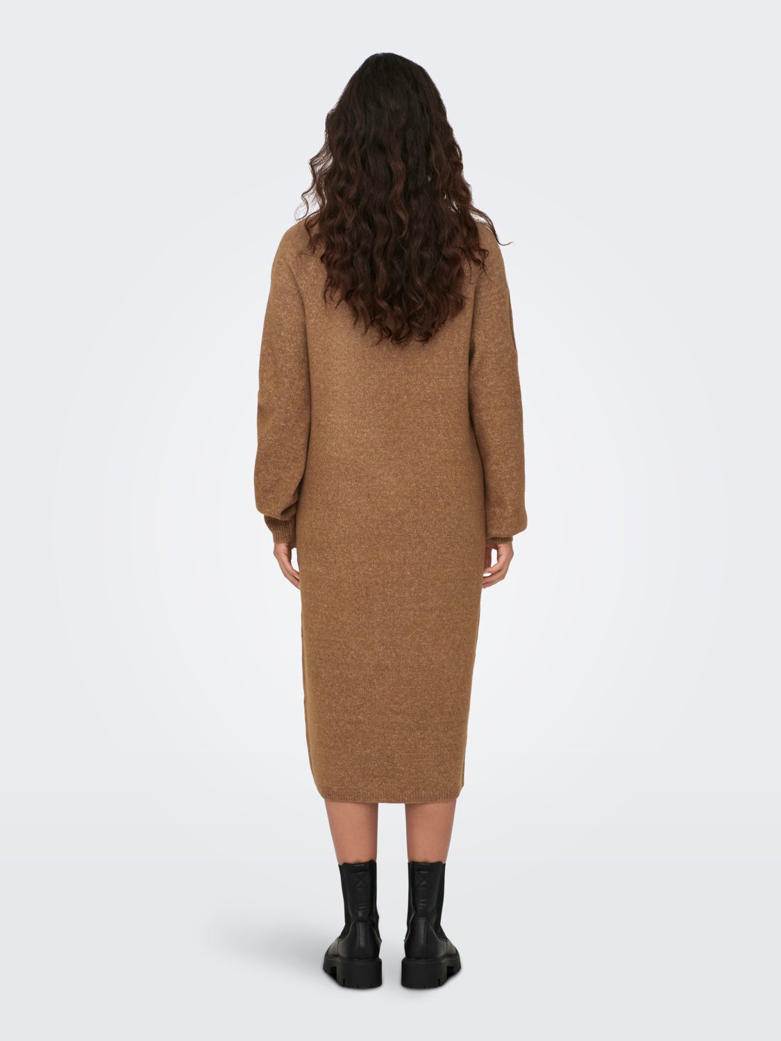 Midi o-neck dress