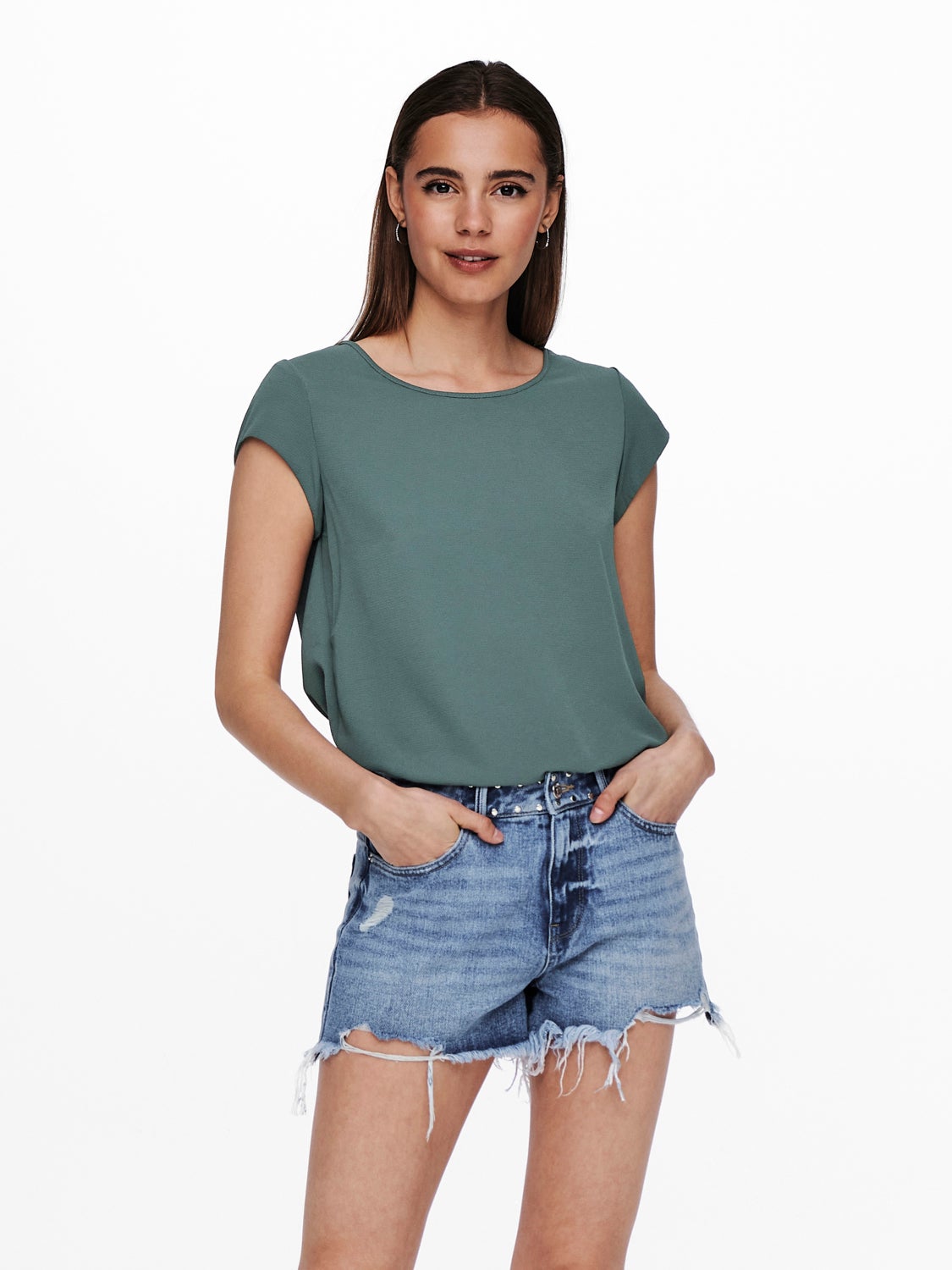 Loose Short Sleeved Top