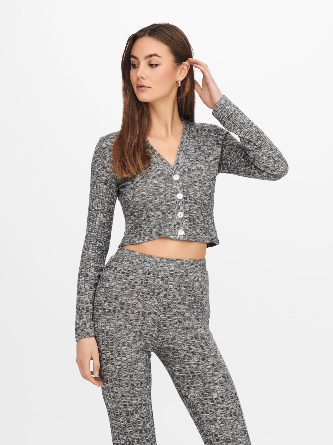 Short Knitted Cardigan