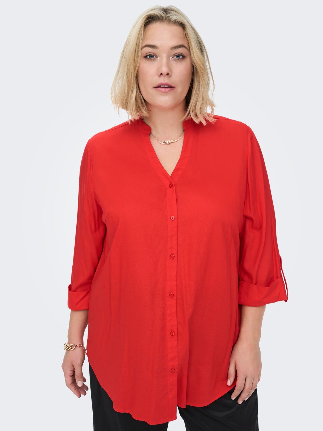 Curvy loose fitted shirt