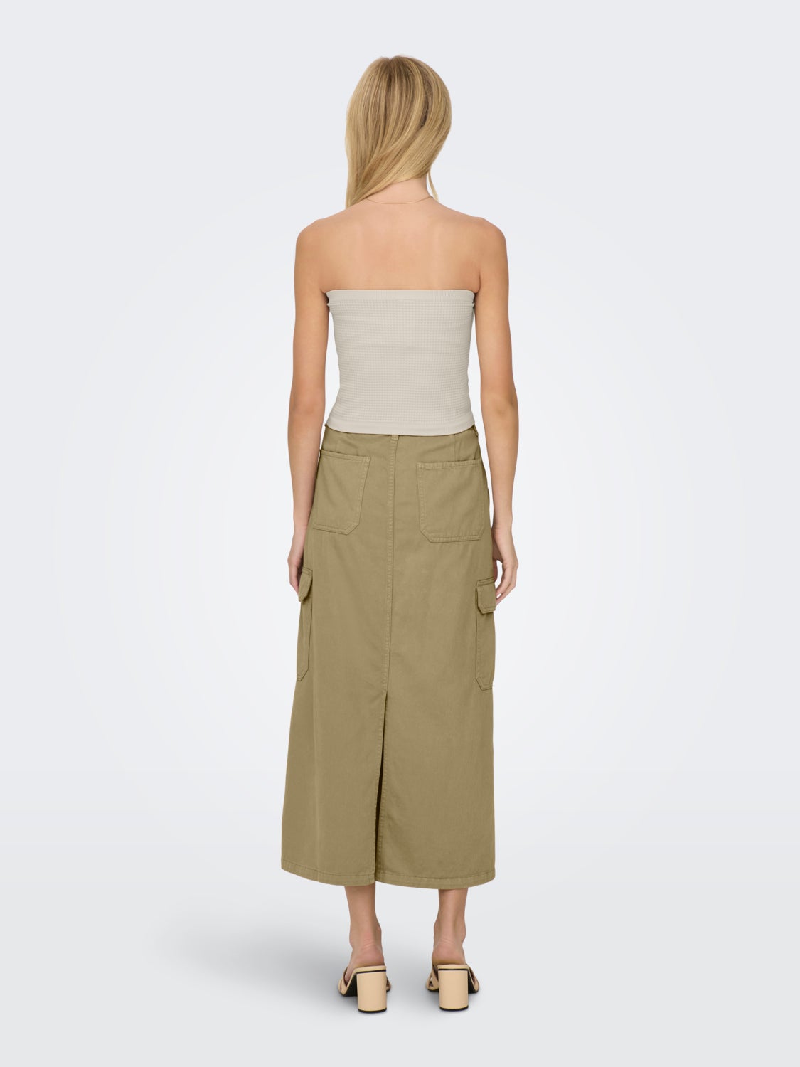 Cropped off-shoulder top