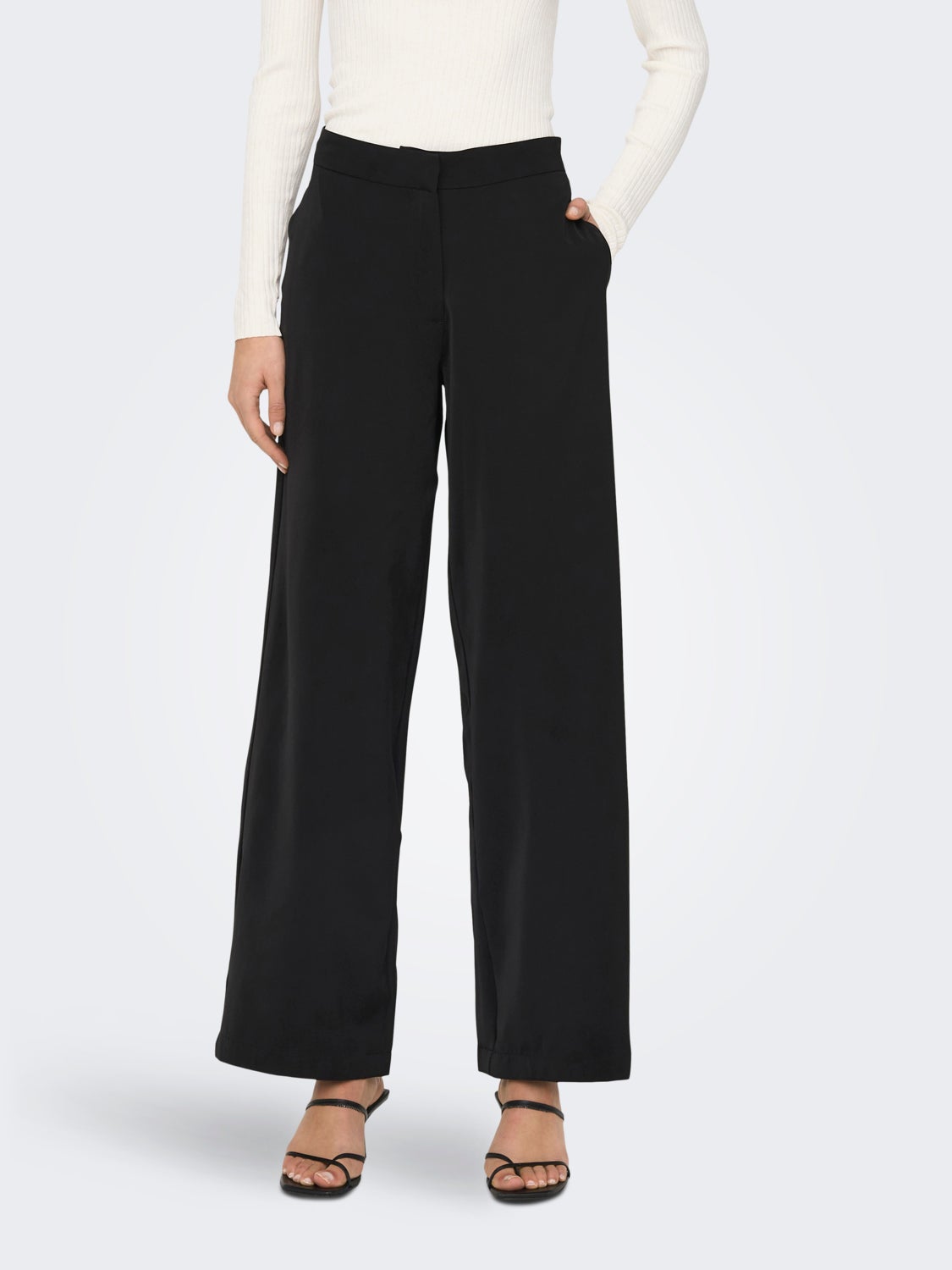 High waisted wide Trousers