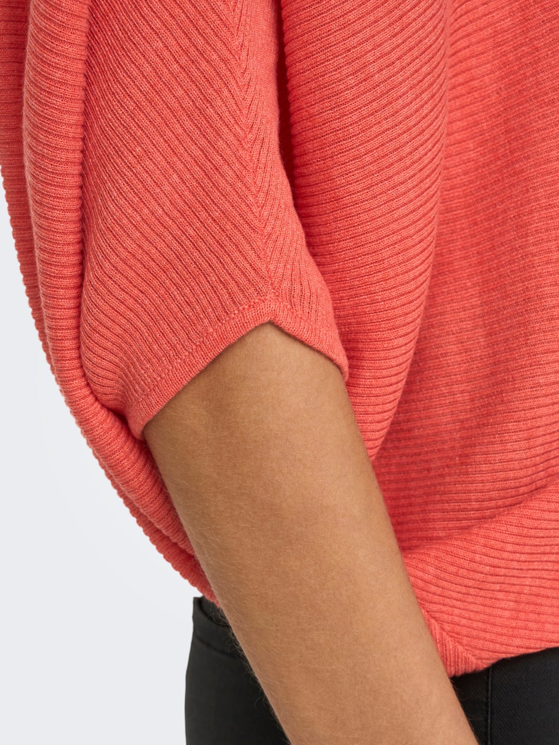 Batsleeve Knitted Pullover