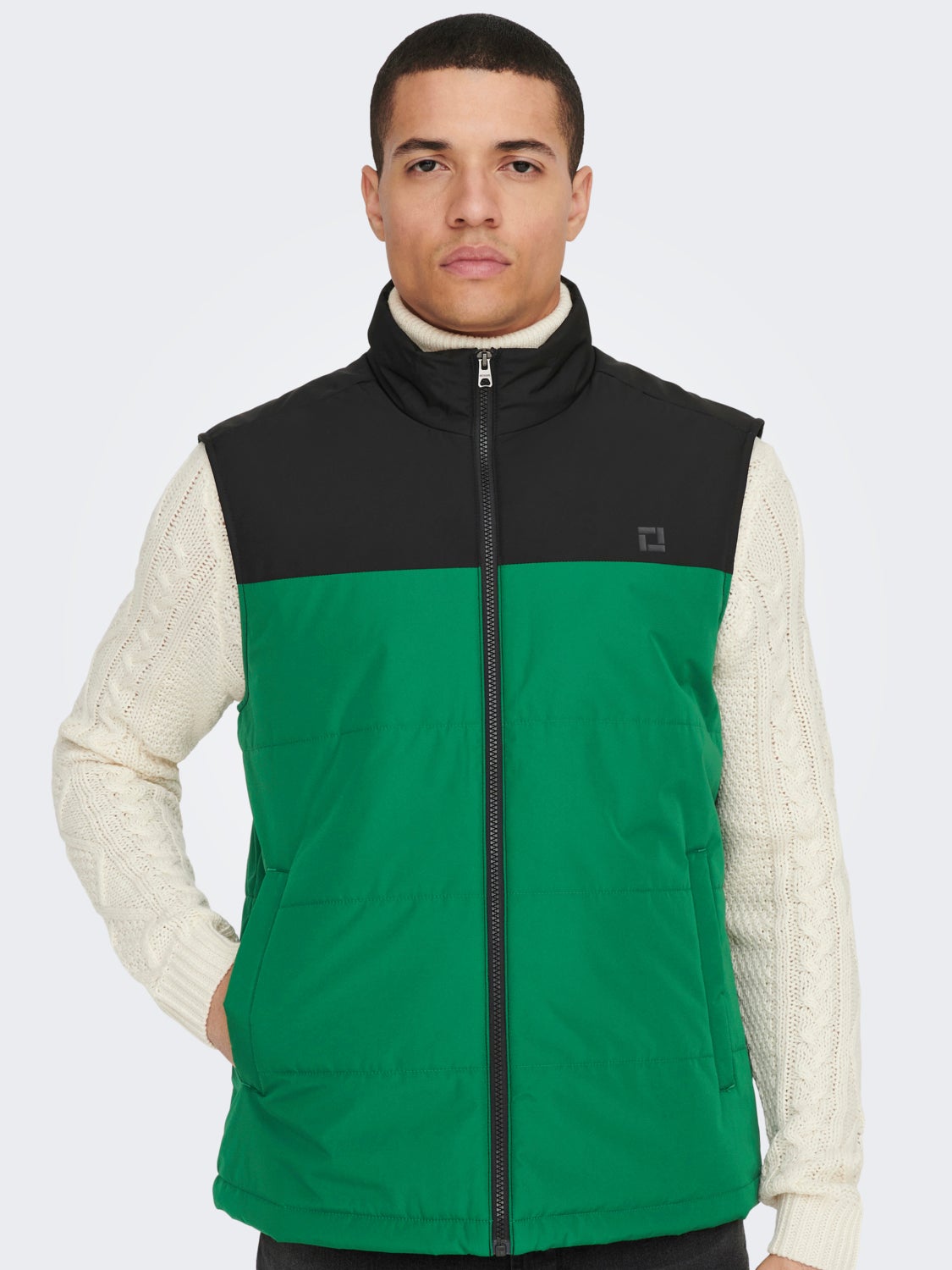 Quilted gillet