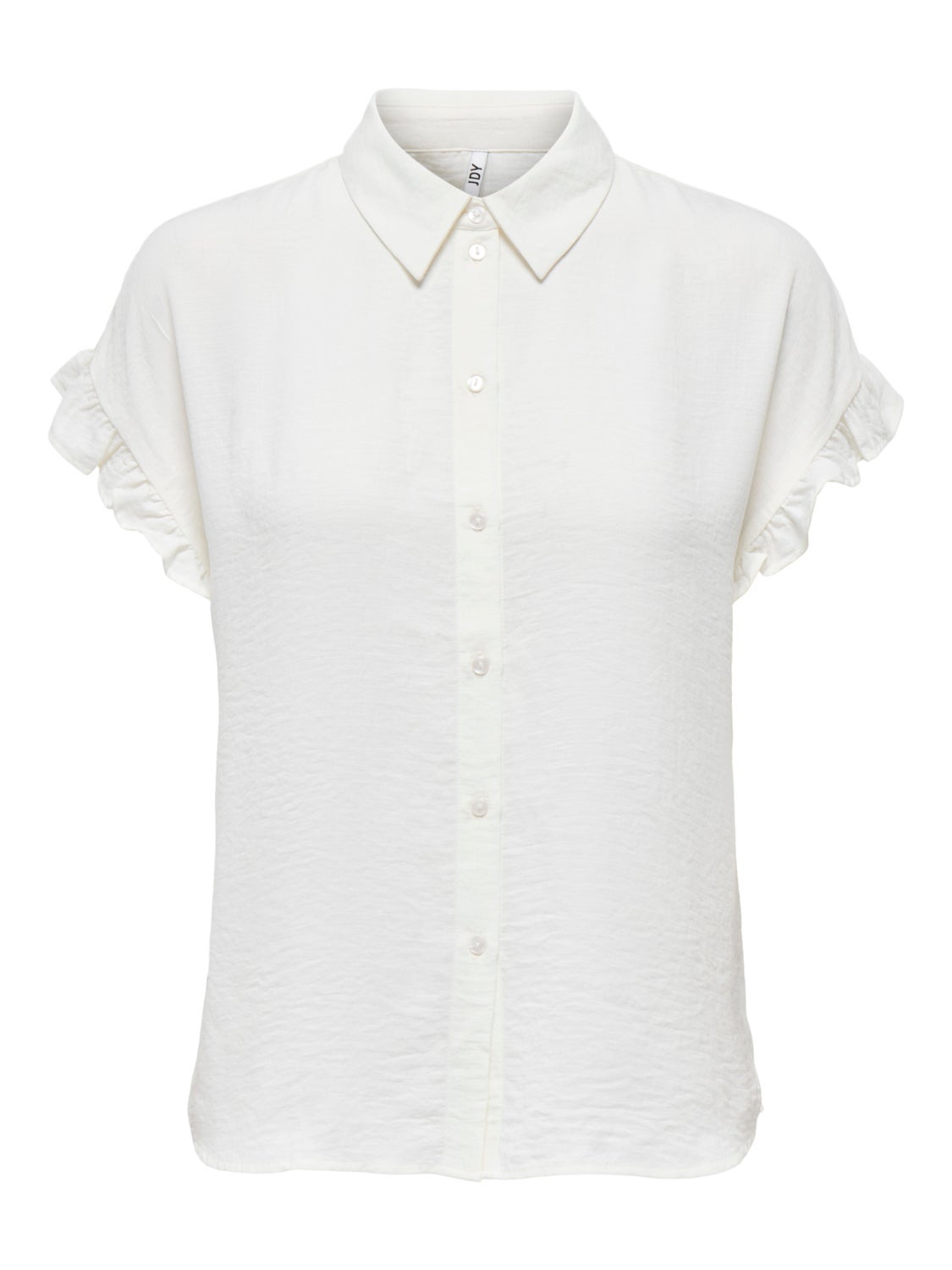 Short Sleeve Frill Shirt