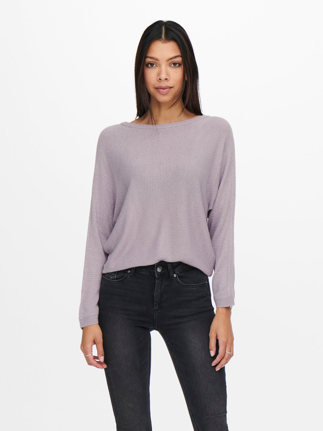 Solid colored Knitted Pullover