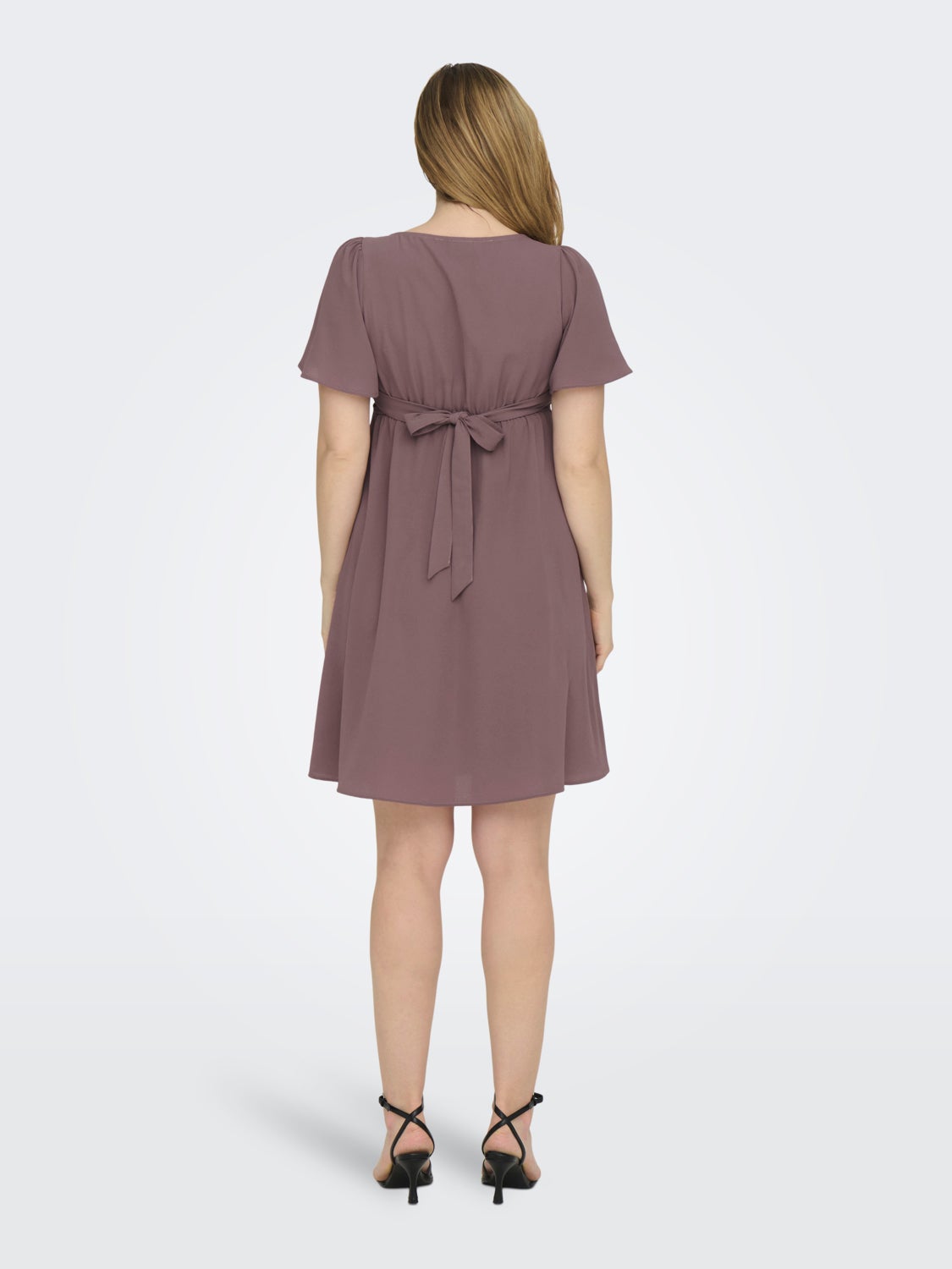 Mama dress with v-neck