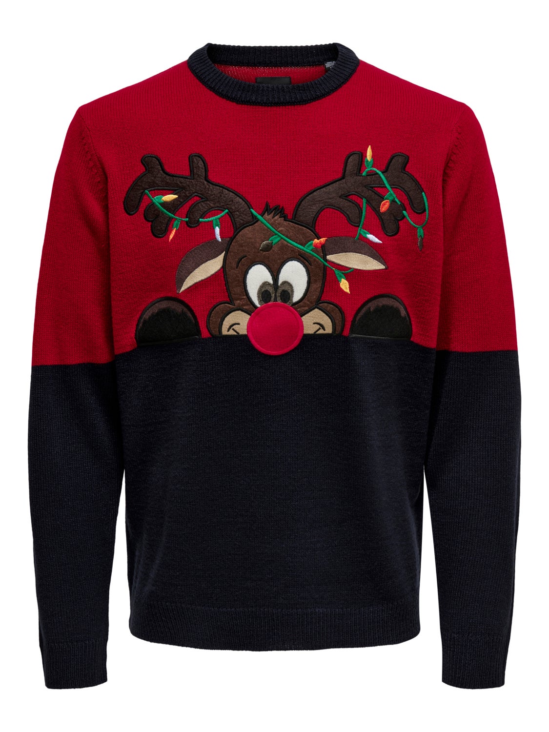 Christmas knitted pullover