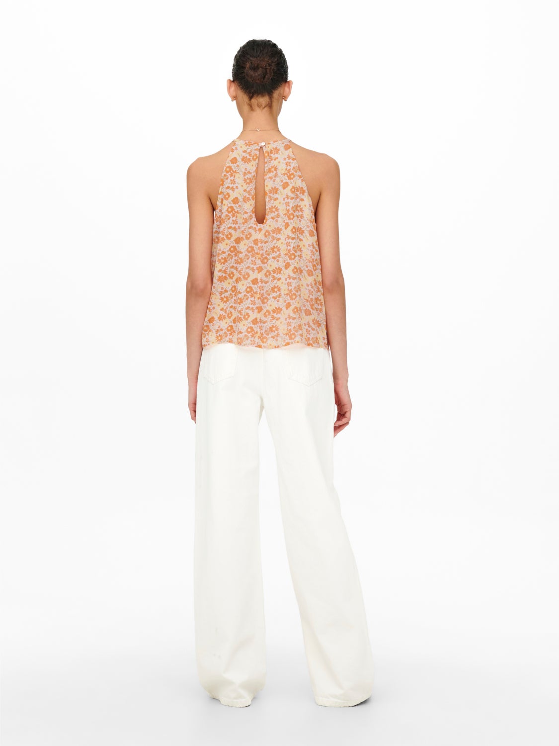 Halterneck Top with cut-out back