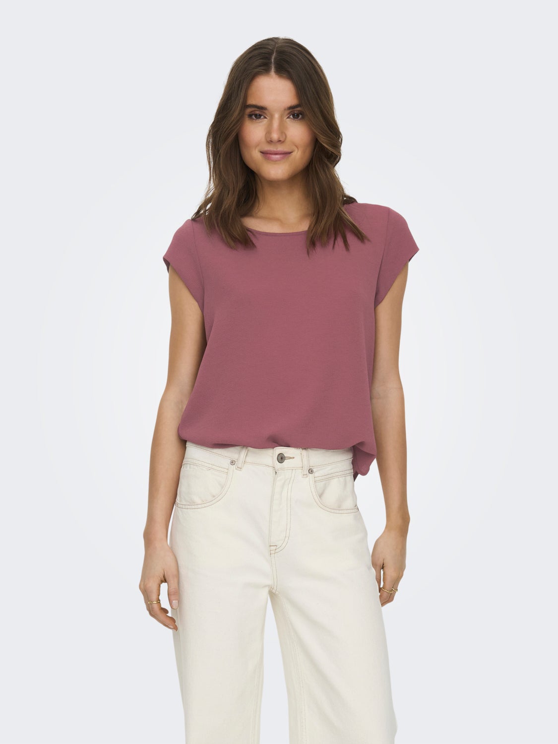 Loose Short Sleeved Top