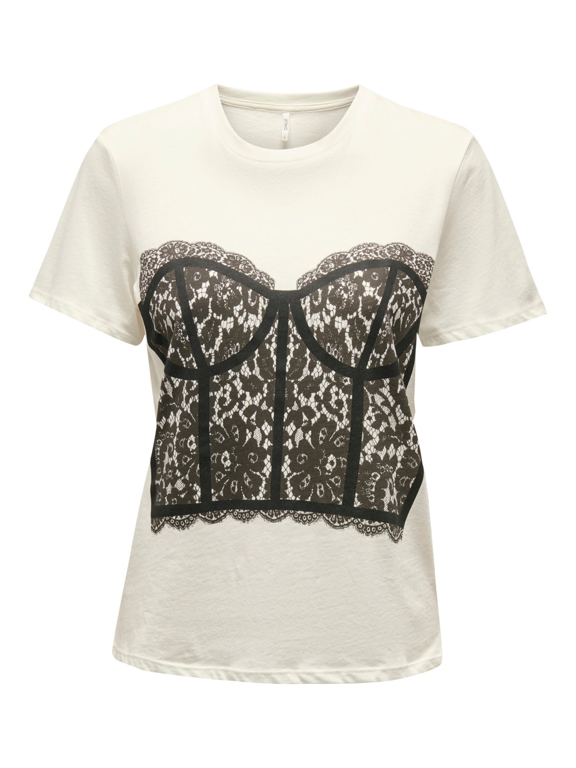 Bustier Short Sleeved Top