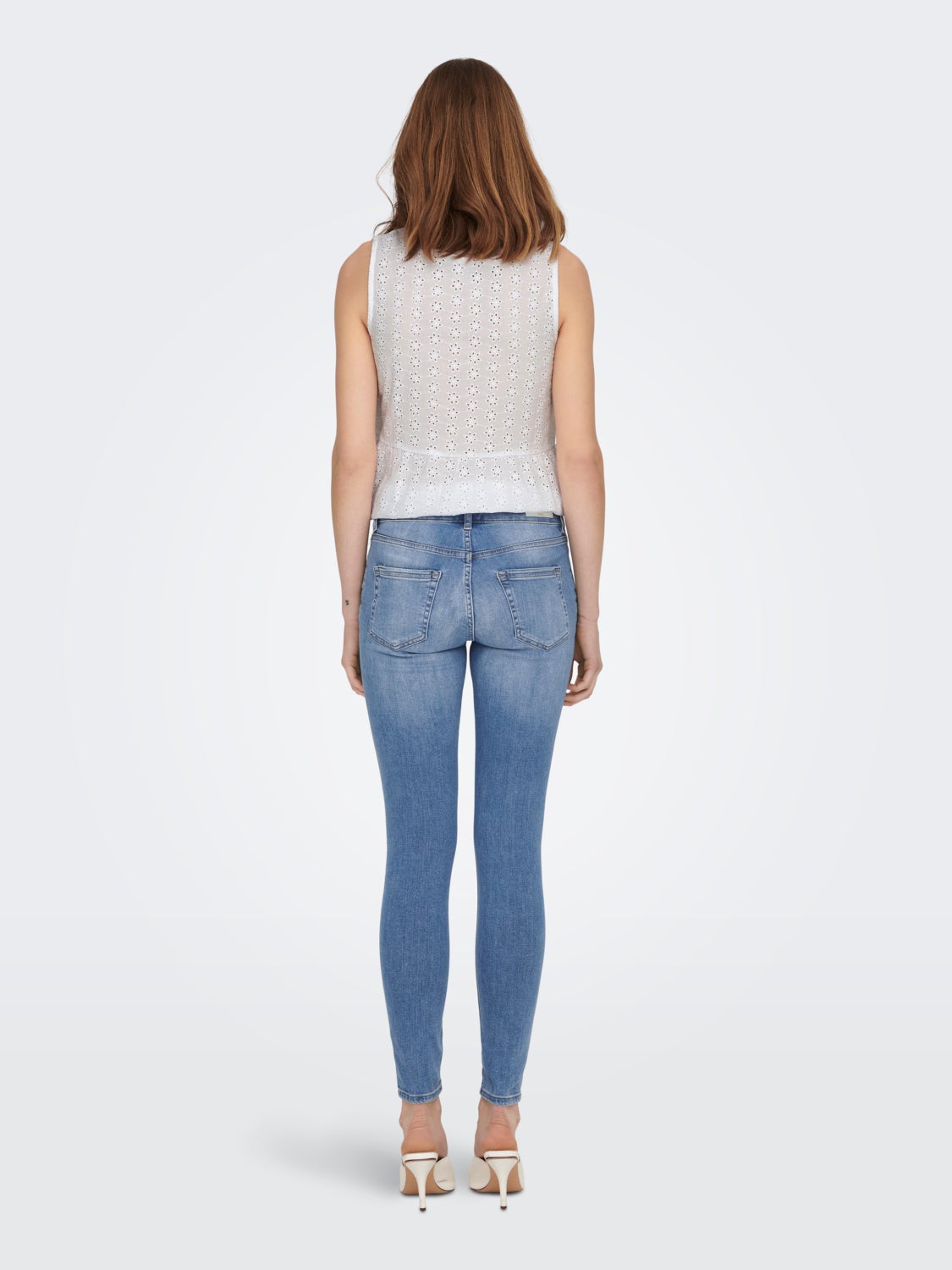 Skinny Fit Mid waist Jeans