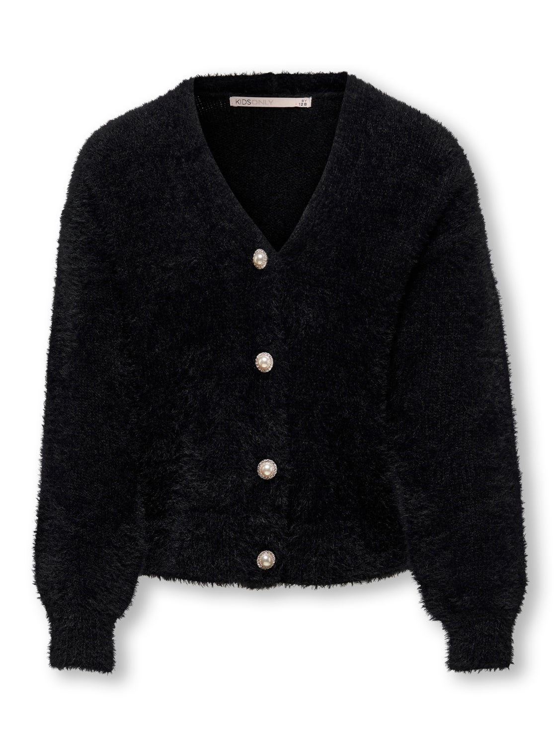 V-neck cardigan with buttons