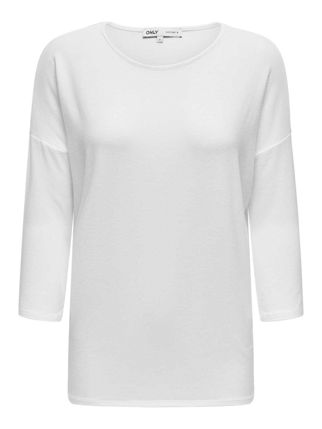 Loose fitted 3/4 sleeved top