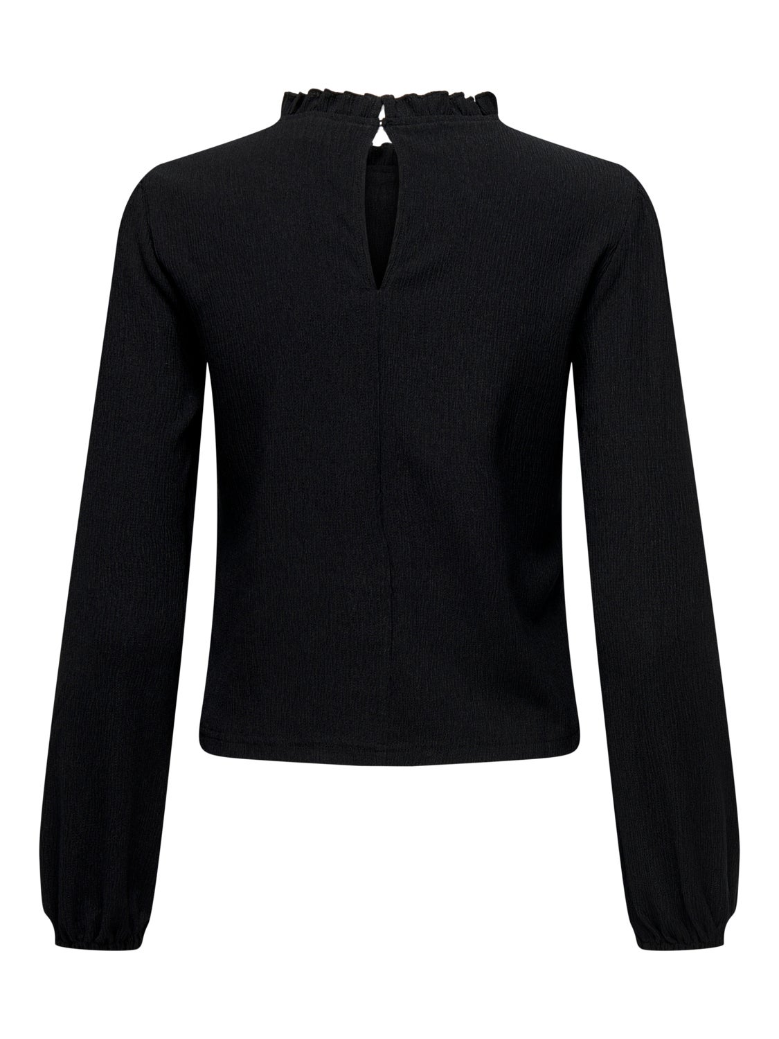 Top with long sleeves and high neck