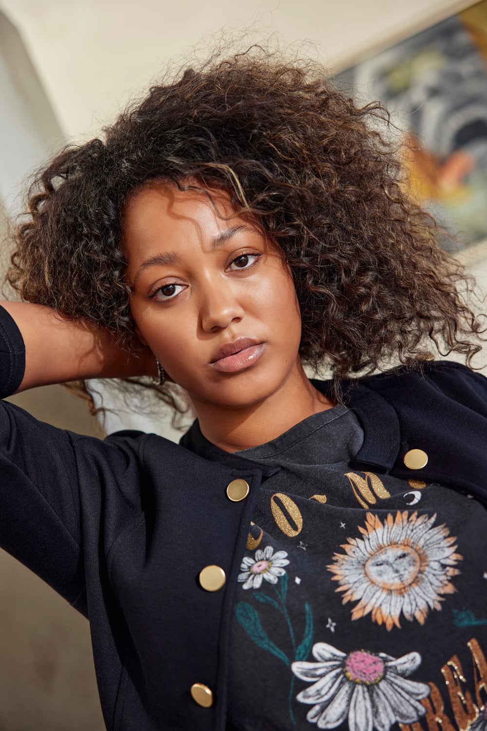 Curvy detailed Blazer