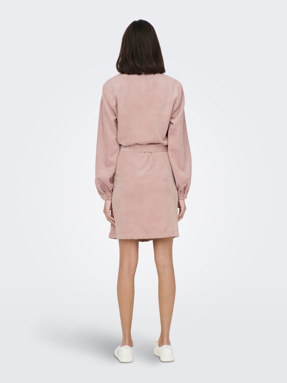 Corduroy shirt dress