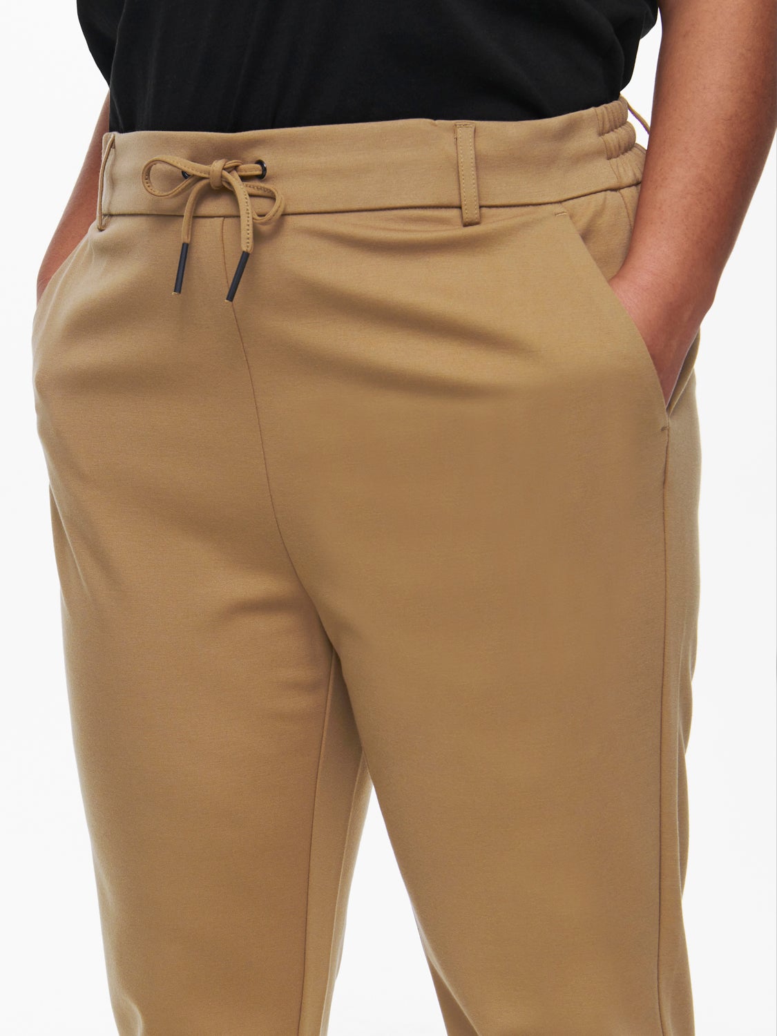 Curvy solid Trousers