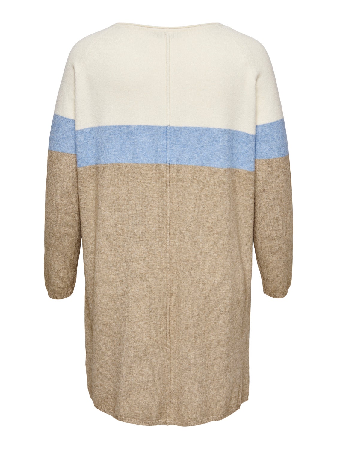 Curvy contrast Knitted Dress