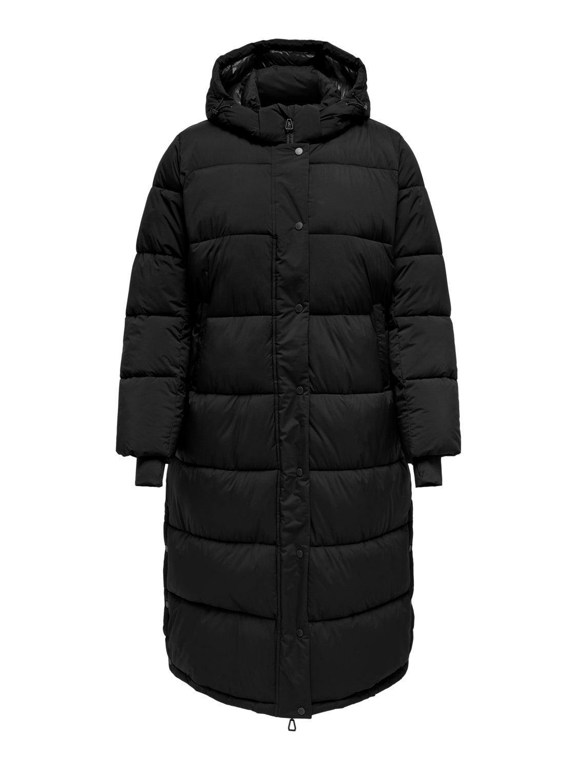 Curvy long puffer jacket