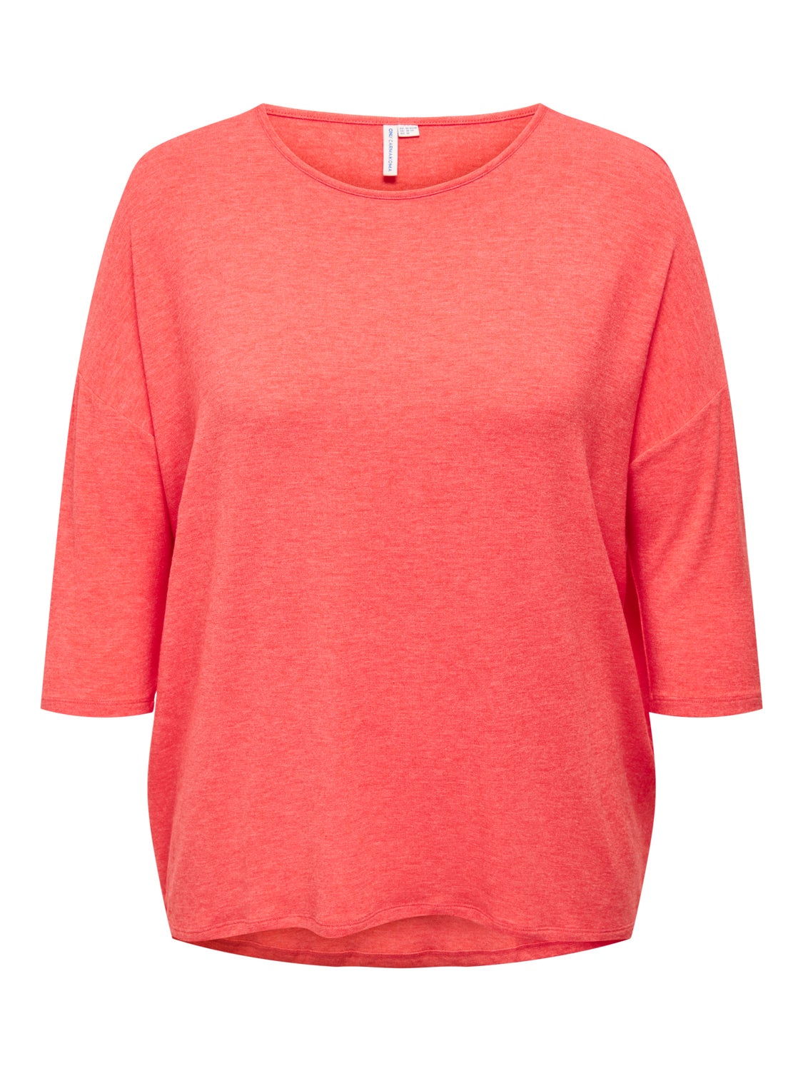 Curvy loose fitted 3/4 sleeved top
