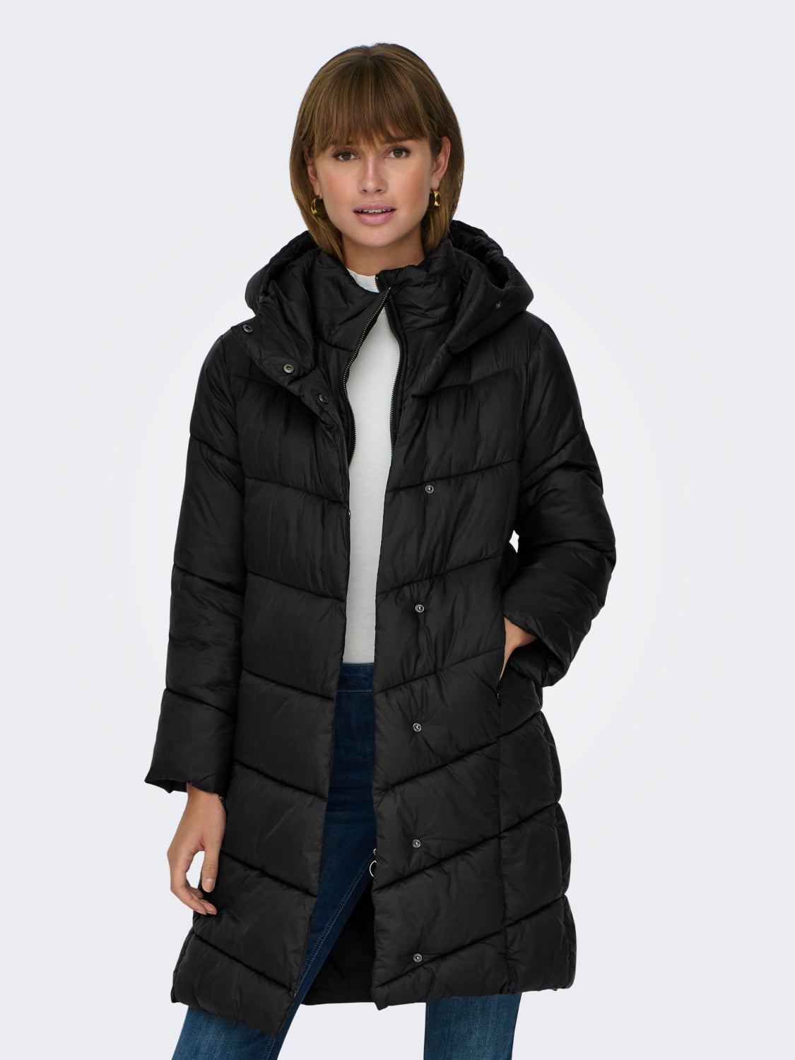 Long puffer jacket