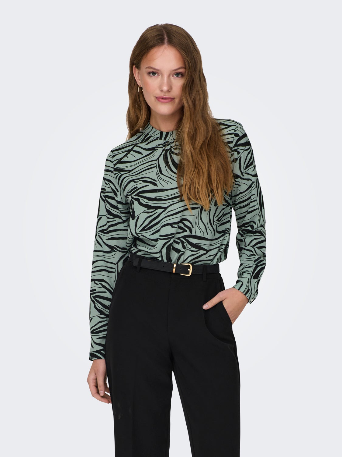 Printed Long Sleeved Top