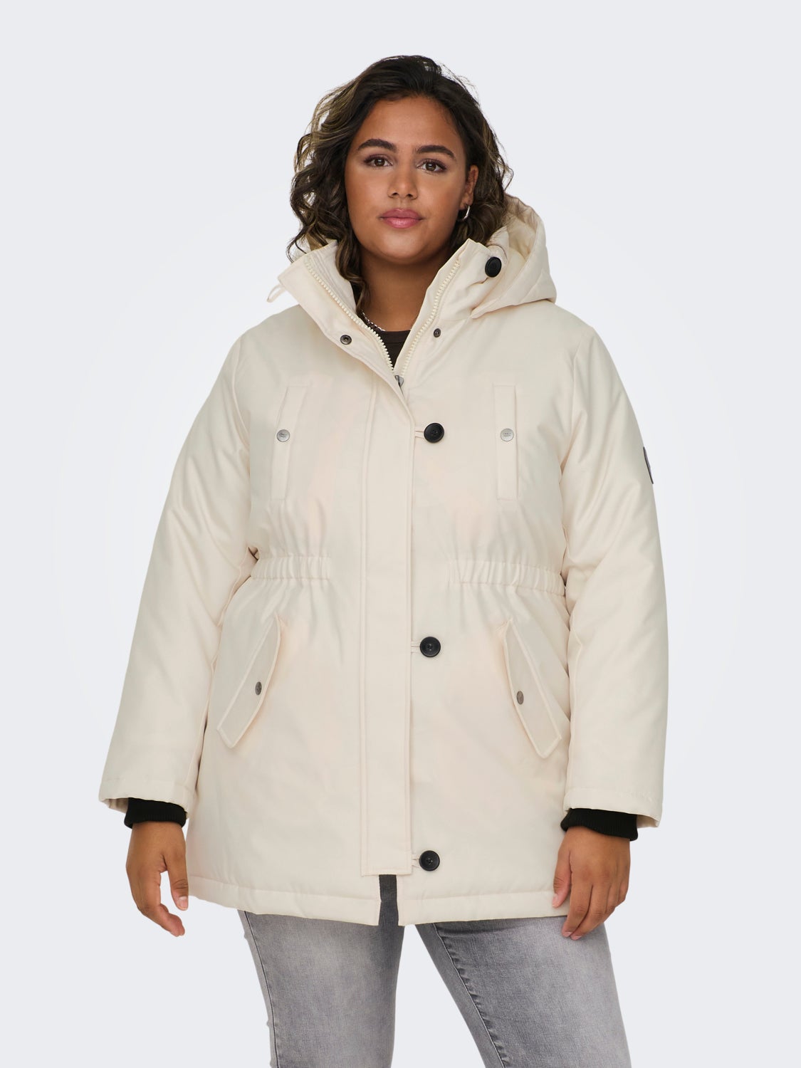 Curvy parka