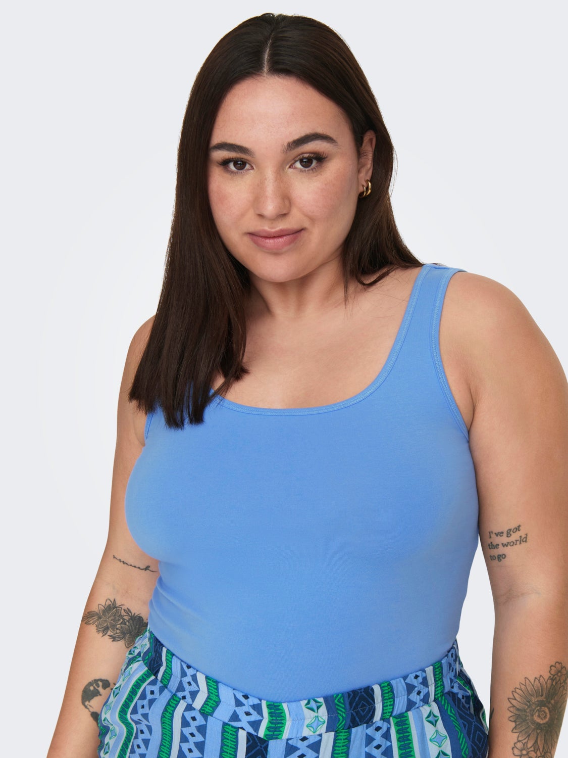 Curvy basic Tank top
