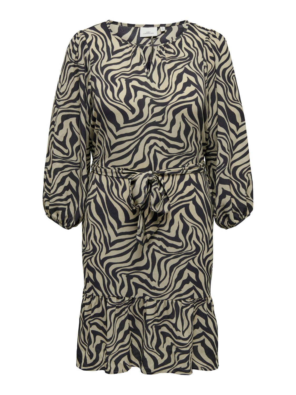 Curvy 7/8 long sleeve dress