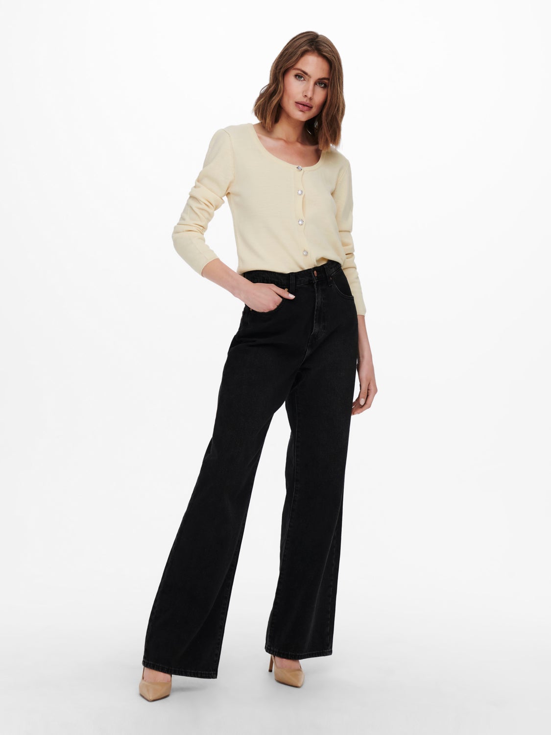 Square Knitted Cardigan