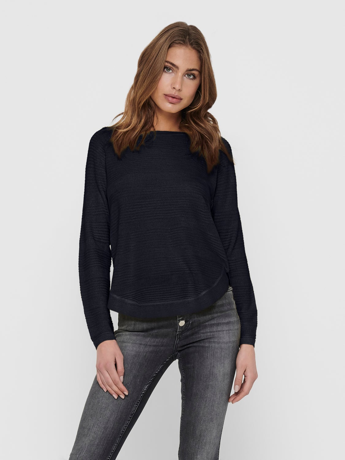 Texture Knitted Pullover