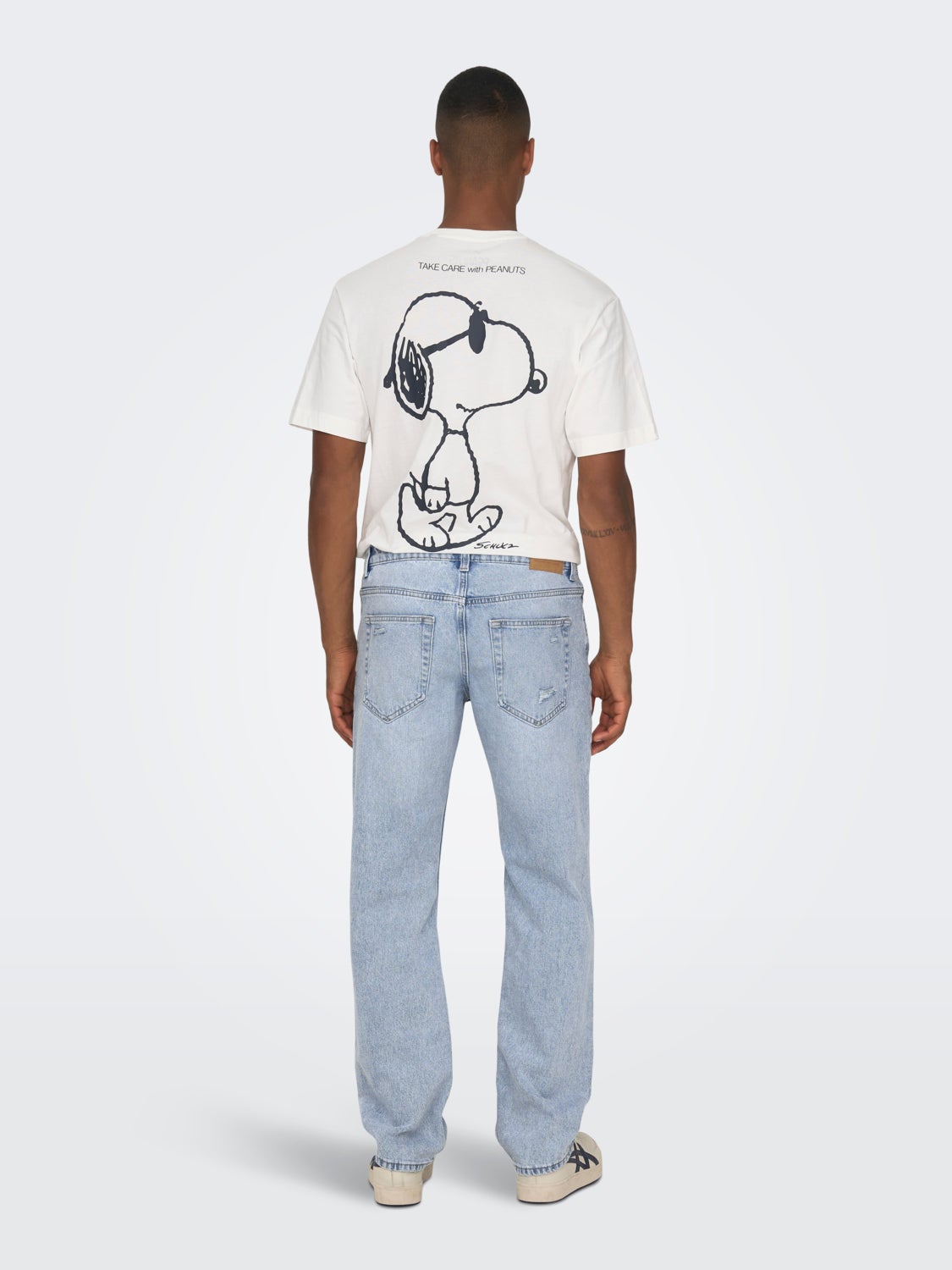 ONSEDGE LOOSE L. BLUE DEST. 6576 JEANS