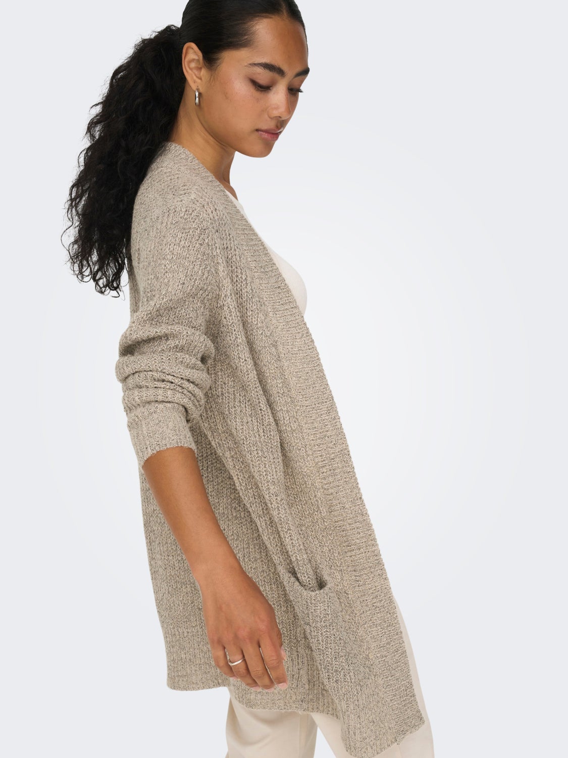 Long Knitted Cardigan