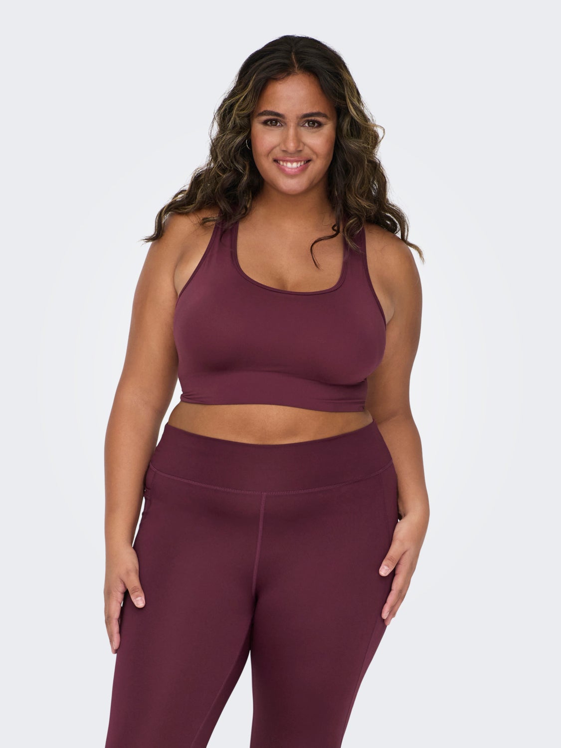 Curvy seamless Sports Bra