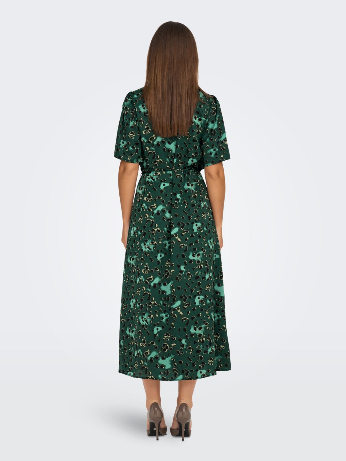 Regular Fit V-Neck Long dress