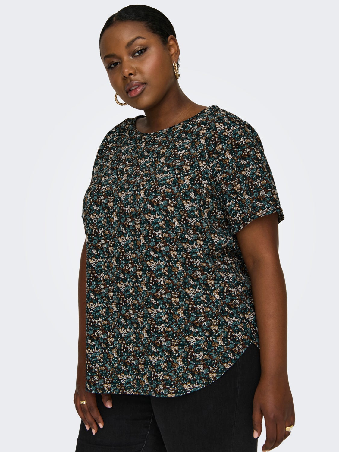 Curvy short sleeve Top
