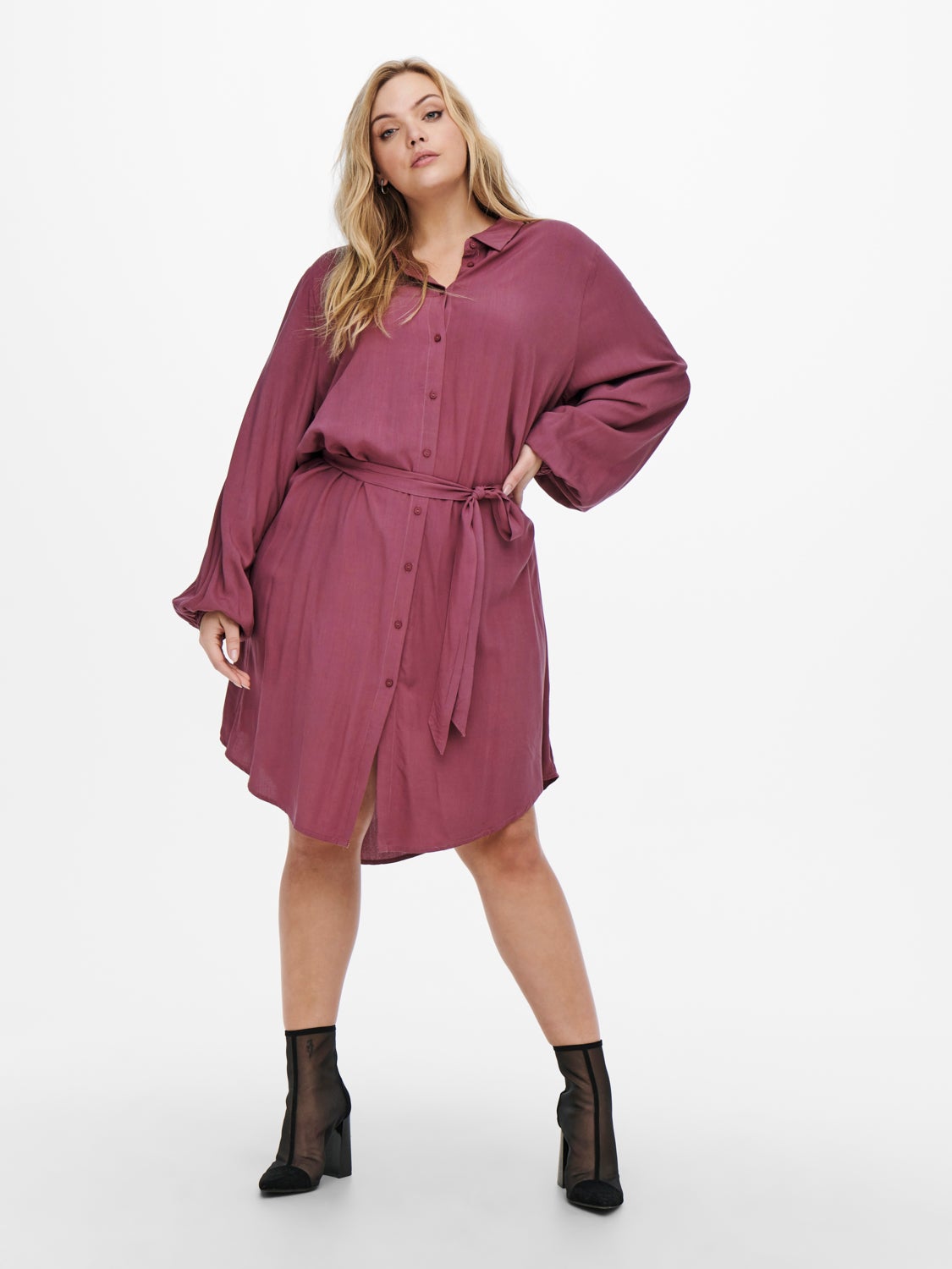 Curvy Shirt dress