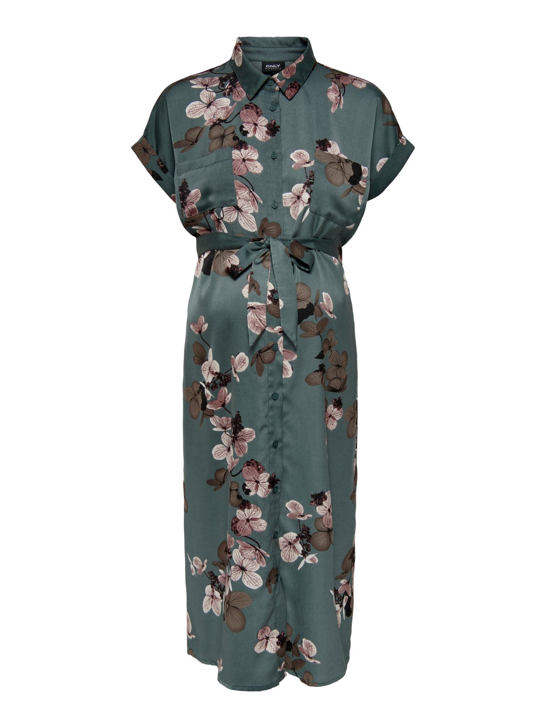 Mama short sleeved Shirt dress