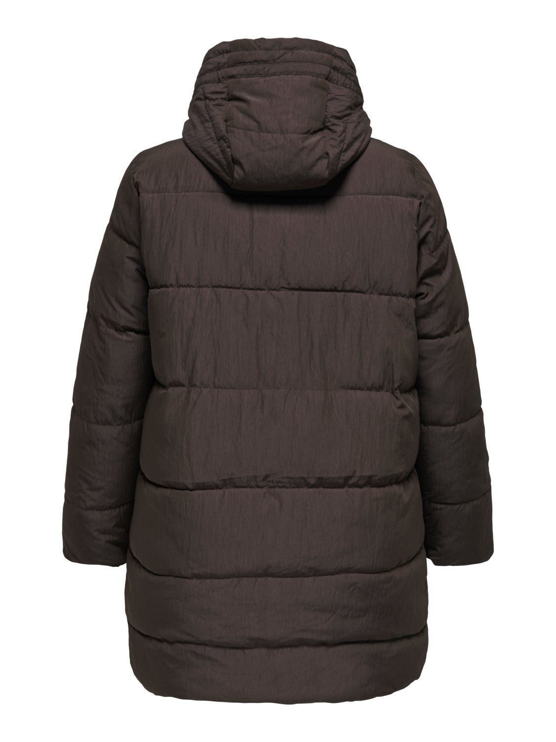 Curvy long puffer coat