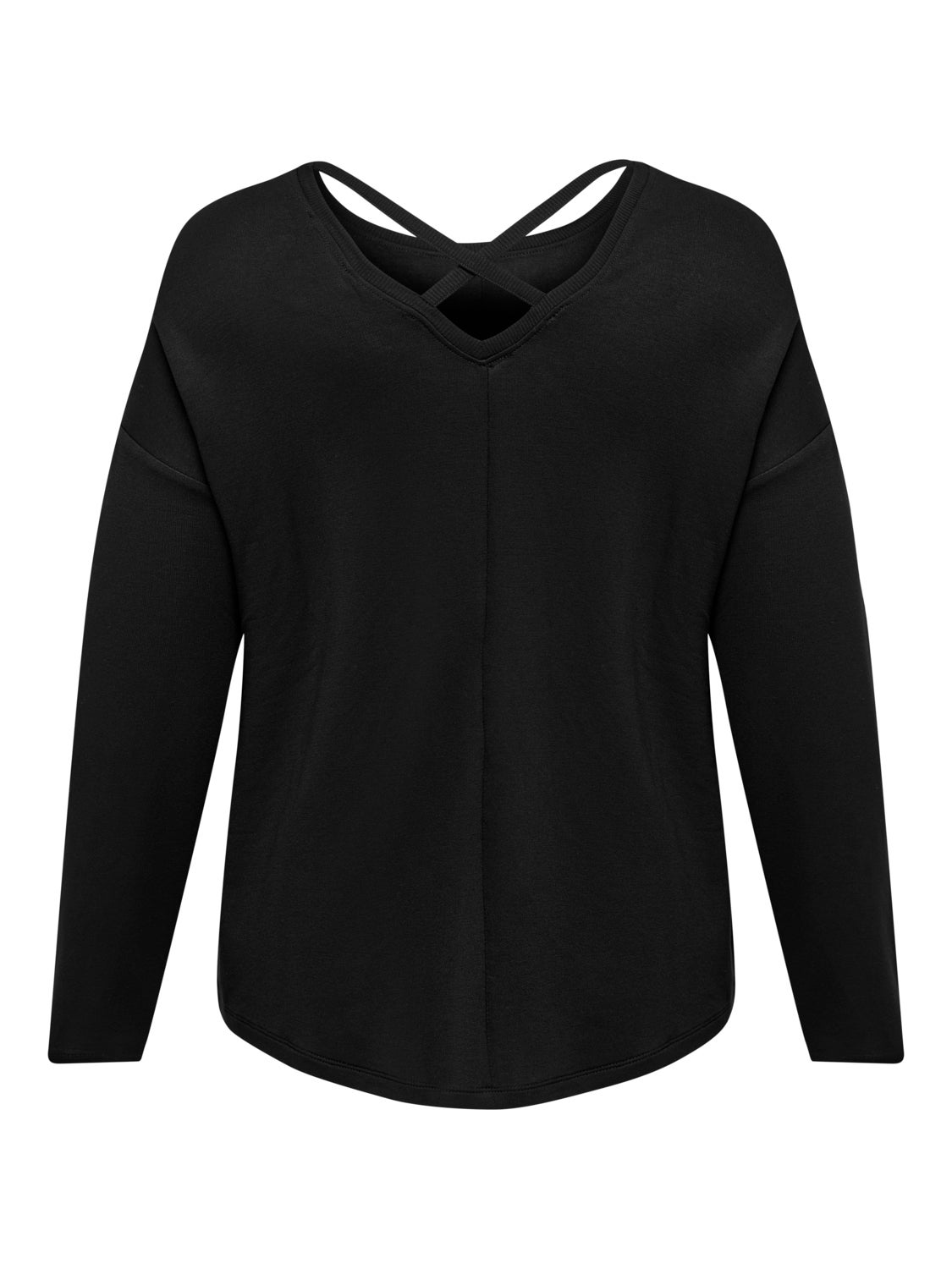 Curvy o-neck top