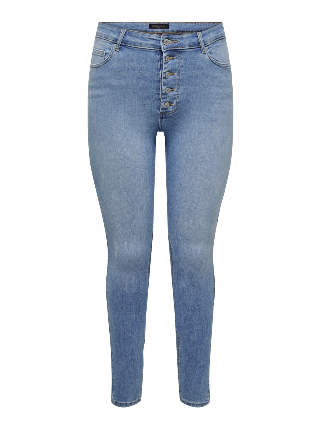 CARWILLY HW SK  BTN DNM JEANS TA146