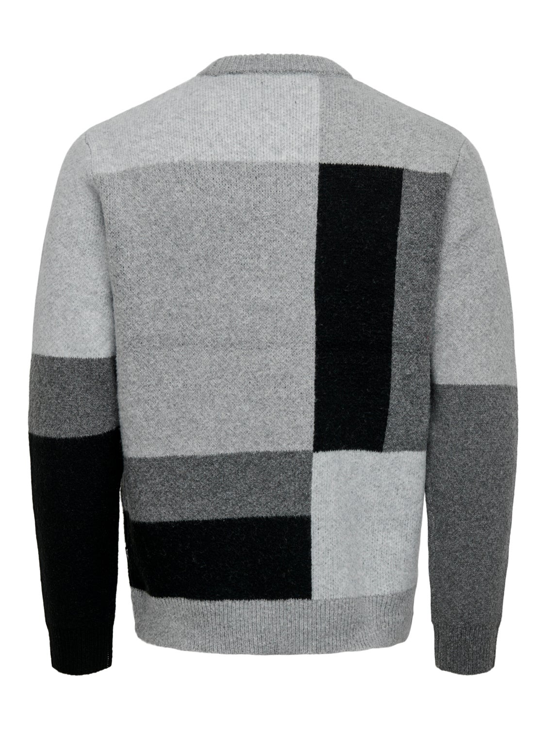 Crewneck knitted pullover